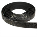 10mm flat GLOSSY band STYLE 1 - 1 meter