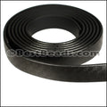 10mm flat GLOSSY band STYLE 2 - 1 meter