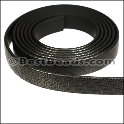 10mm flat GLOSSY band STYLE 3 - 1 meter