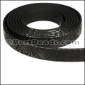 10mm flat GLOSSY band STYLE 5 - 1 meter