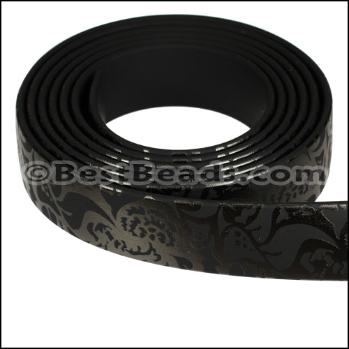 15mm flat GLOSSY band STYLE 1 - 1 meter