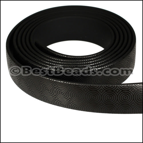 15mm flat GLOSSY band STYLE 2 - 1 meter