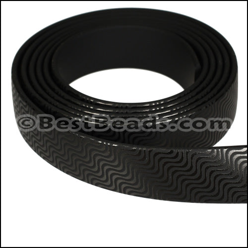 15mm flat GLOSSY band STYLE 3 - 1 meter