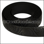15mm flat GLOSSY band STYLE 5 - 1 meter