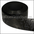 25mm flat GLOSSY band STYLE 1 - 1 meter