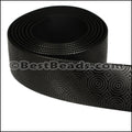 25mm flat GLOSSY band STYLE 2 - 1 meter