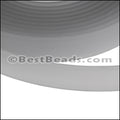 10mm flat JELLY band LT GREY - 2m COIL