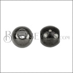 6mm Brass Ball Bead GUNMETAL - 10 pcs