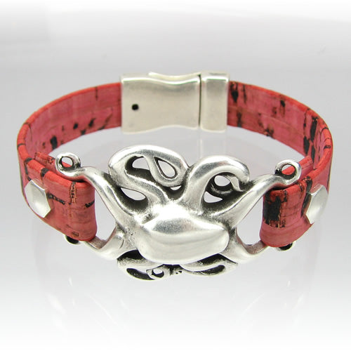 10mm flat CORK DUSTY ROSE - meter
