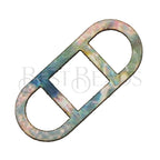 10mm flat LEATHER FRAME - STYLE 2 - WALLPAPER - 5 pcs