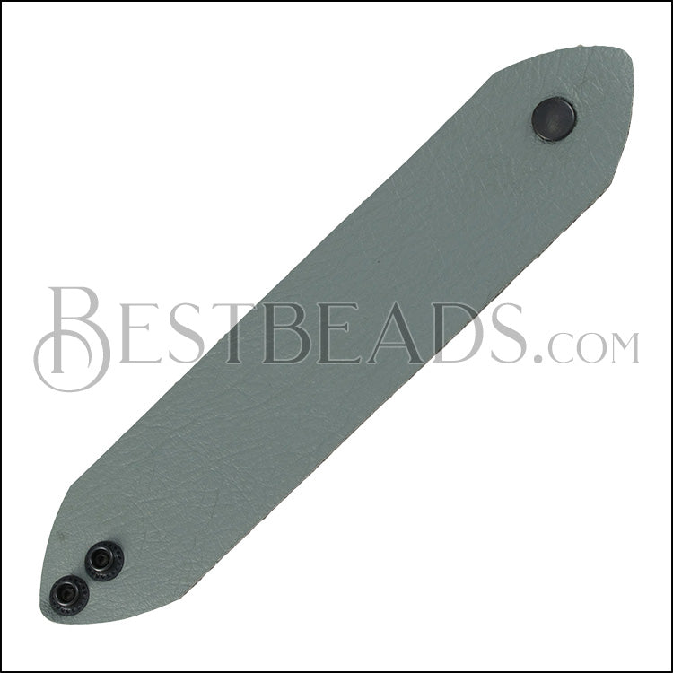 LEATHER cuff GREY
