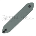 LEATHER cuff GREY