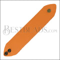 LEATHER cuff CREAMSICLE