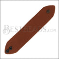 LEATHER cuff LT RUST