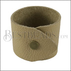 LEATHER cuff BUTTER