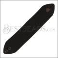 LEATHER cuff DARK CHOCOLATE