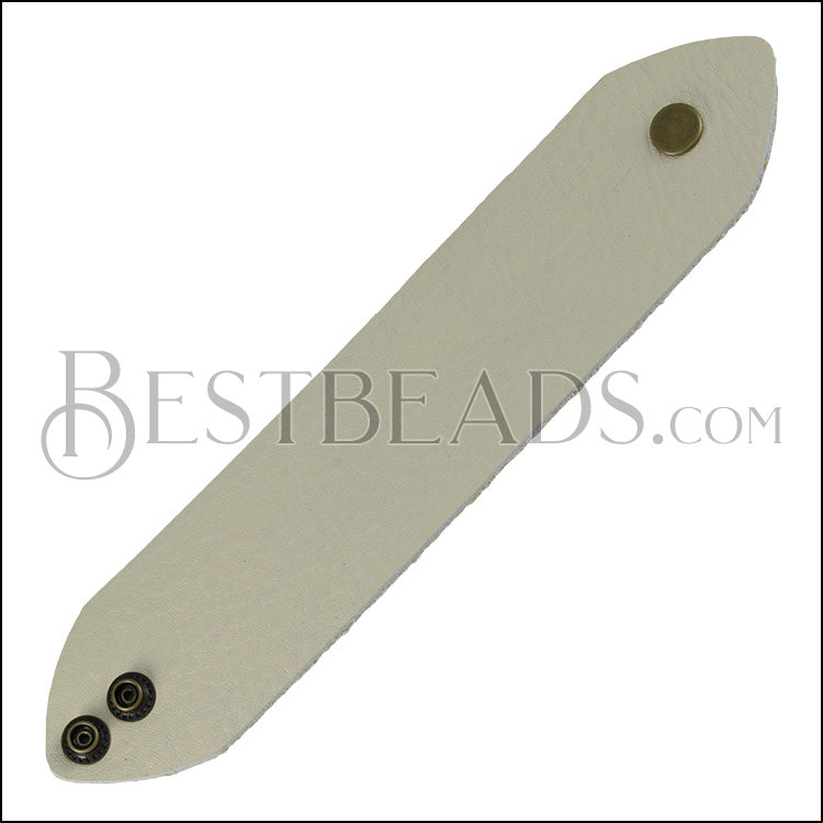 LEATHER cuff CREAM