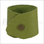 LEATHER cuff AVOCADO