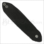9" SHREDDED cuff BLACK - strand