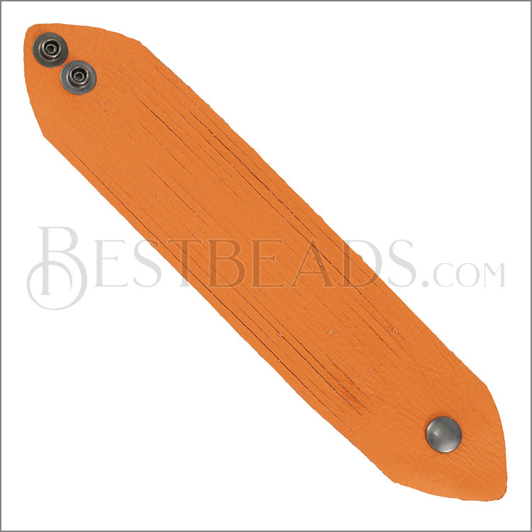 9" SHREDDED cuff CREAMSICLE - strand