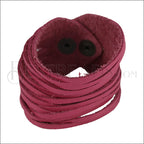 9" SHREDDED cuff FUCHSIA - strand