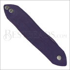 9" SHREDDED cuff PURPLE - strand