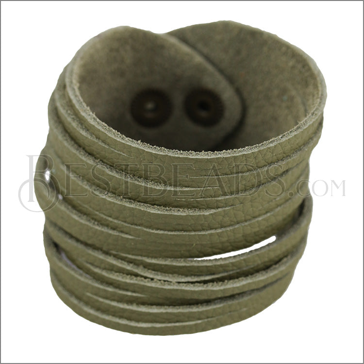 9" SHREDDED cuff CAPER - strand