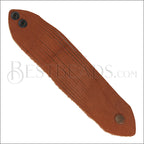 9" SHREDDED cuff LT RUST - strand