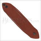 9" SHREDDED cuff DARK RUST - strand