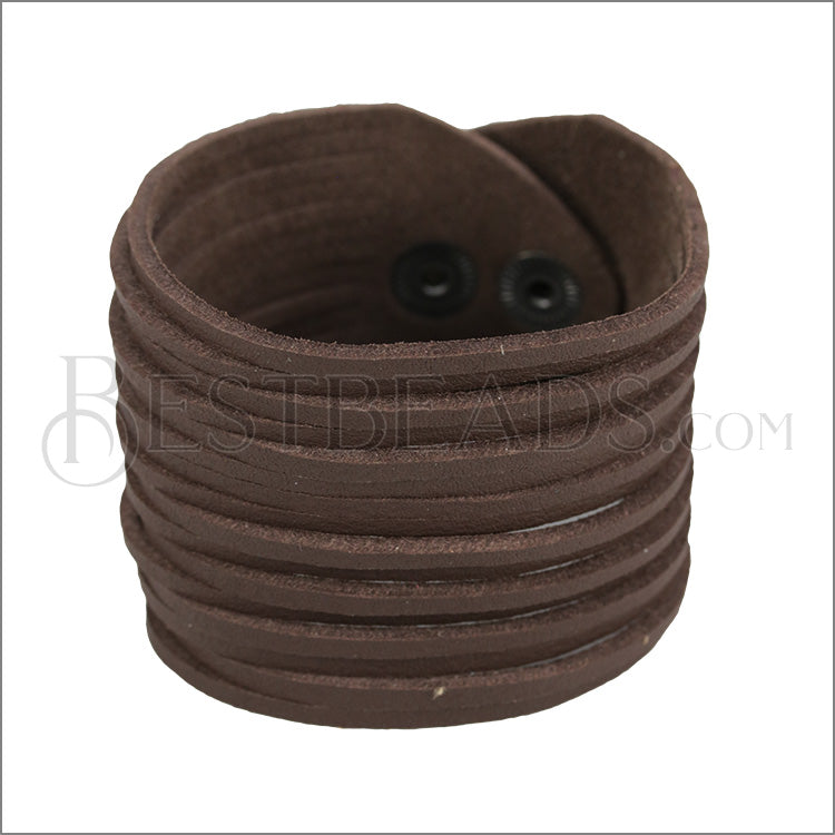 9" SHREDDED cuff COCOA - strand