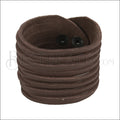 9" SHREDDED cuff COCOA - strand