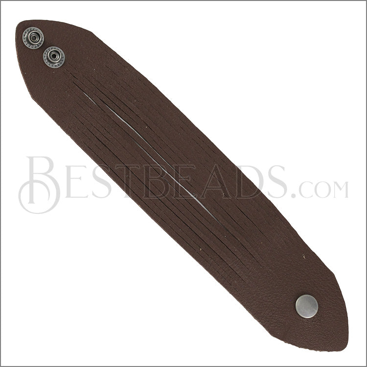 9" SHREDDED cuff COCOA - strand
