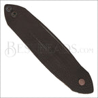 9" SHREDDED cuff DARK CHOCOLATE - strand
