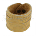 9" SHREDDED cuff SADDLE - strand