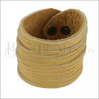9" SHREDDED cuff SADDLE - strand