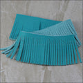 Long Tassel Strip TEAL