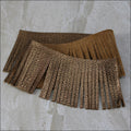 Long Tassel Strip METALLIC ANTIQUE COPPER