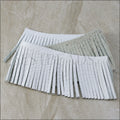 Long Tassel Strip WHITE
