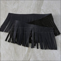 Long Tassel Strip DARK CHOCOLATE
