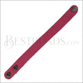 Leather STRAP bracelet FUCHSIA
