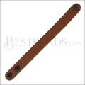 Leather STRAP bracelet LT RUST