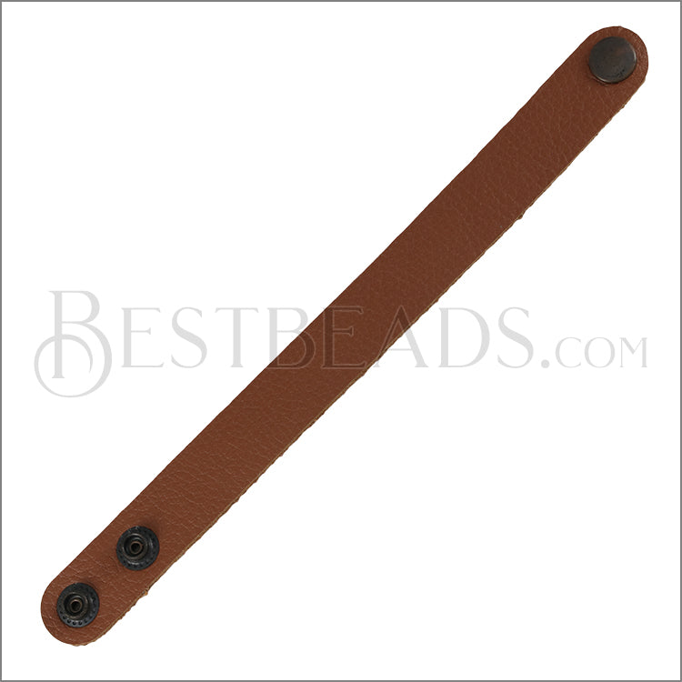Leather STRAP bracelet LT RUST