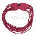 18" SHREDDED necklace FUCHSIA - strand