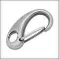 31mm CLIP lobster clasp ANT SILVER - 10 pcs