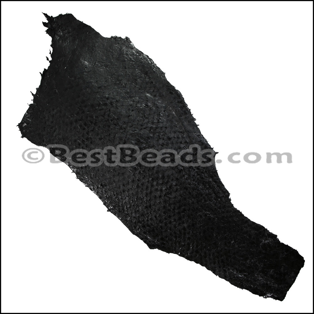 PERCH leather skin BLACK - 1 hide