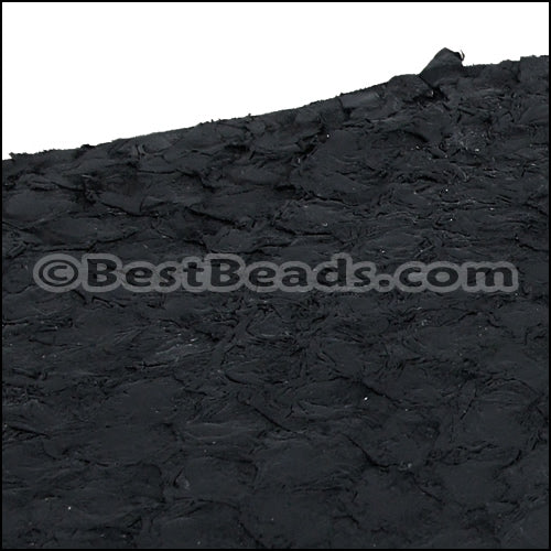 PERCH leather skin BLACK - 1 hide