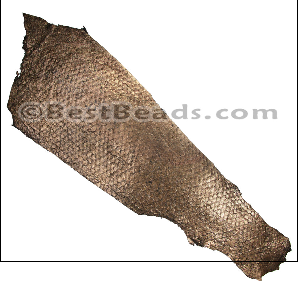 PERCH leather skin GOLD - 1 hide