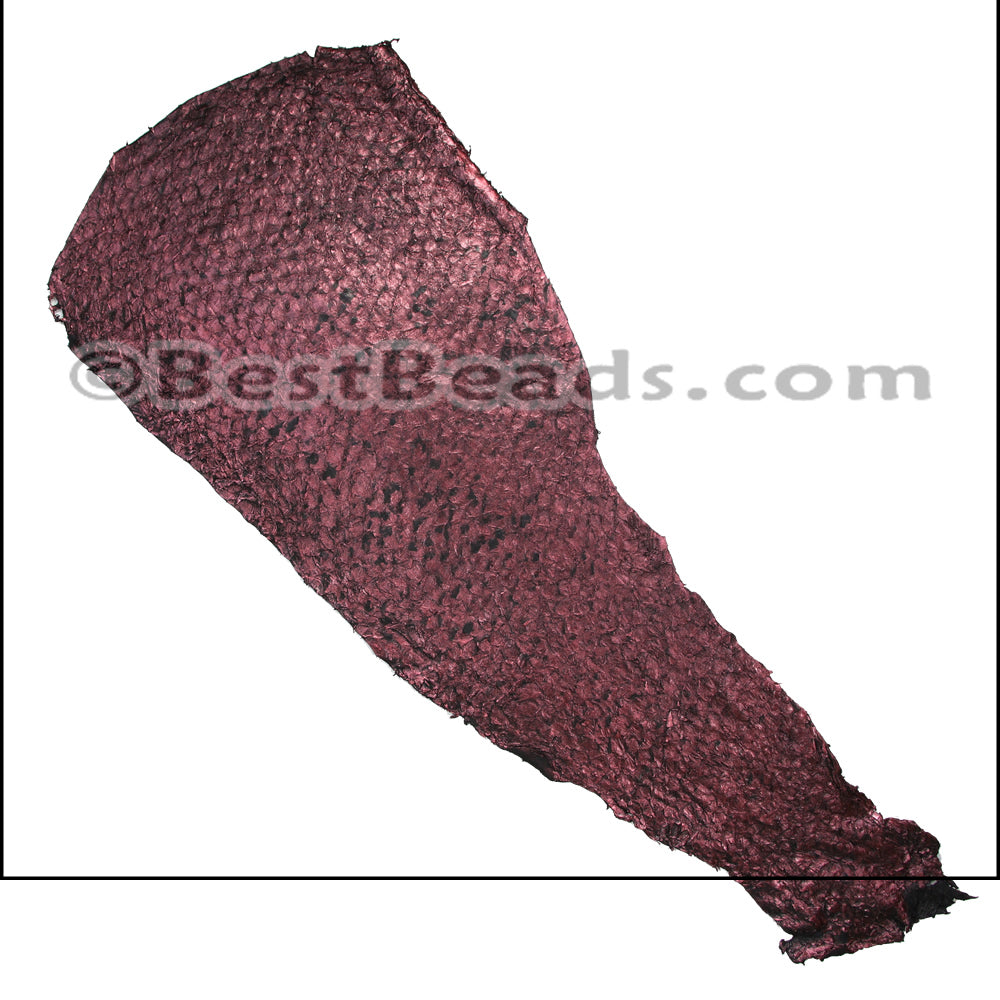 PERCH leather skin BURGUNDY - 1 hide