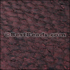 PERCH leather skin BURGUNDY - 1 hide