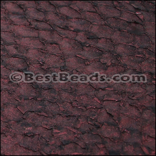 PERCH leather skin BURGUNDY - 1 hide